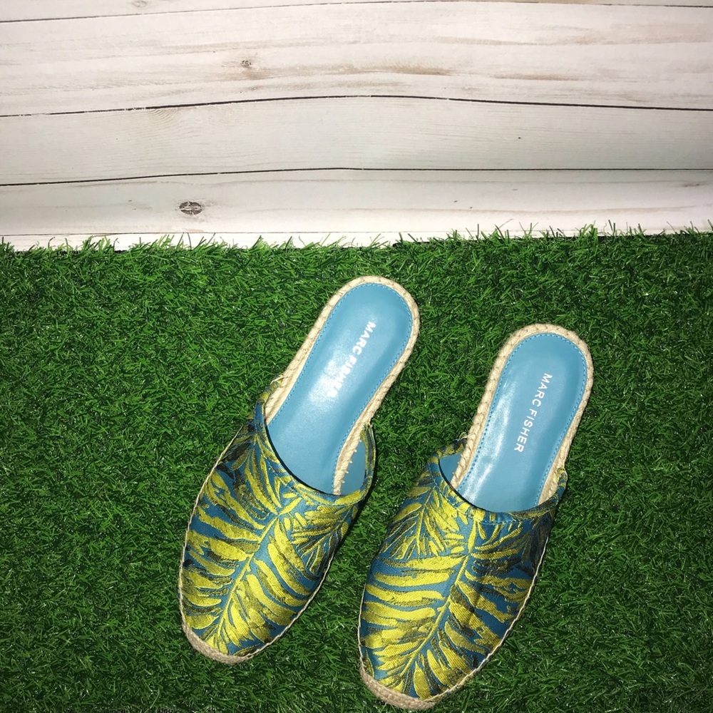 Marc Fisher Gift espadrille slide multi - Picture 5 of 9